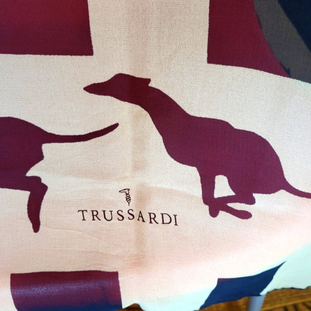 Vintage authentic Trussardi shawl scarf